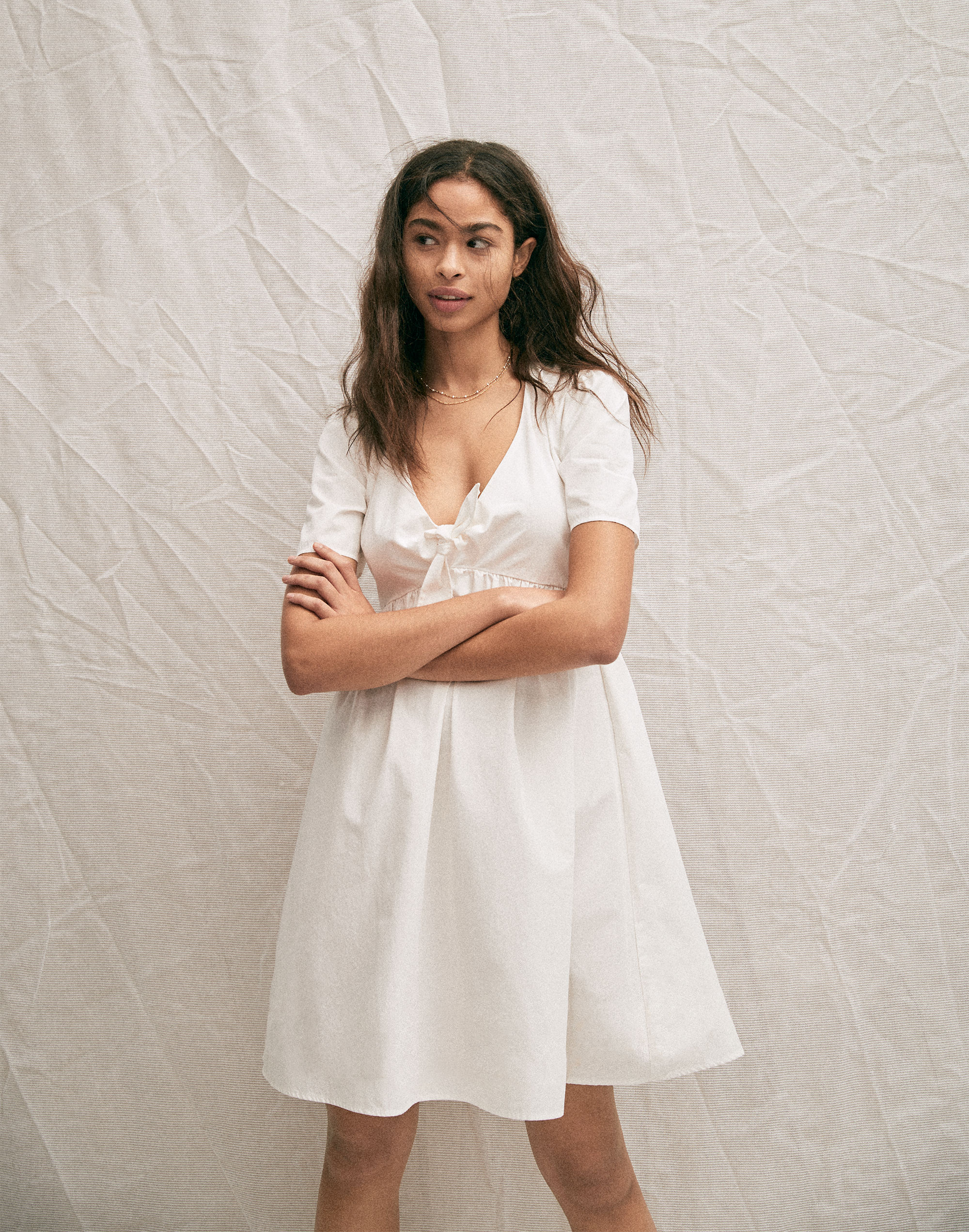 madewell white dress